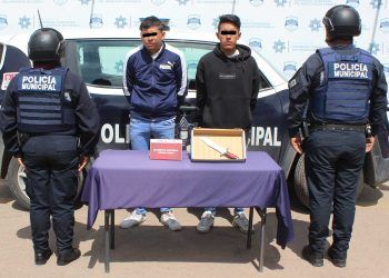 Captura Seguridad Ciudadana a multiasaltantes de negocios en Puebla