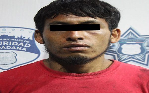 Ladrón de tráiler es capturado en la Central de Abasto de Puebla