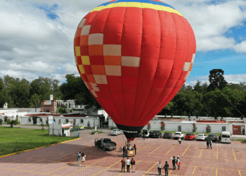 Vuelo en globo en la exhacienda de Chautla