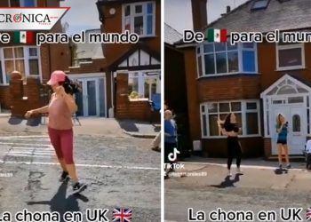 Joven se hace viral por poner a ingleses a bailar ‘La Chona’ (VIDEO)