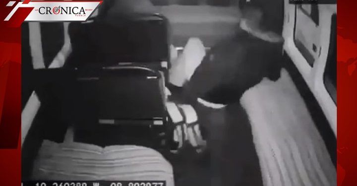 Raspados: ladrones salen volando porque chofer pisó acelerador durante asalto