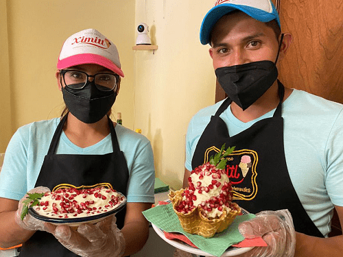 Una versión helada de los chiles