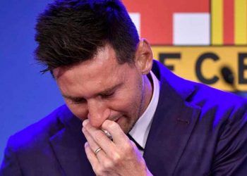 Messi se despide entre lágrimas del Barcelona