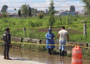 Hallan restos humanos en la lateral de la autopista México-Puebla