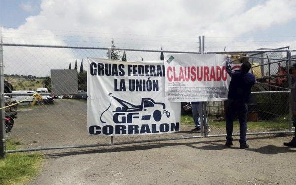 Clausura Medio Ambiente siete corralones de vehículos