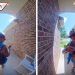 Repartidora de Amazon advierte a mujer en video que su casa es insegura