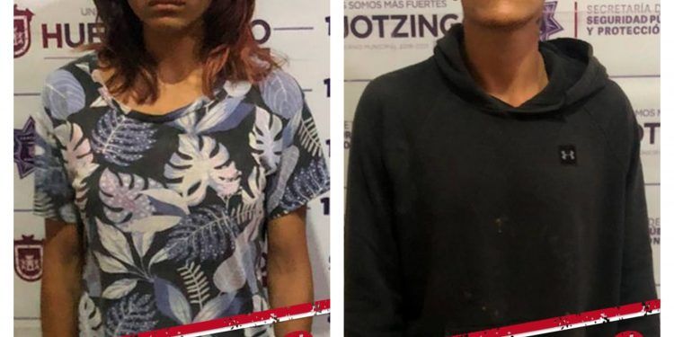 Detienen en Huejotzingo a pareja que maltrataba a su bebé