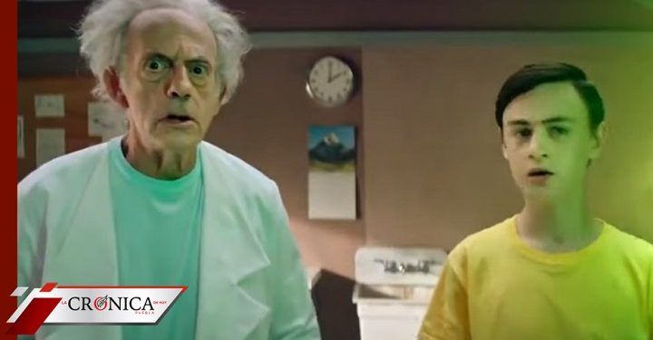 Christopher Lloyd se hace viral por aparecer en video de Rick and Morty