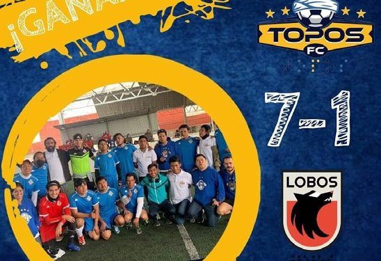 Tunde Topos 7 a 1 a Lobos del Estado de México