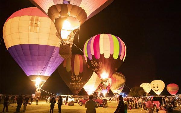 Registra primer festival del globo afluencia de más de 15 mil personas