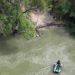 Rescatan a mujeres y niño migrantes en el Río Bravo