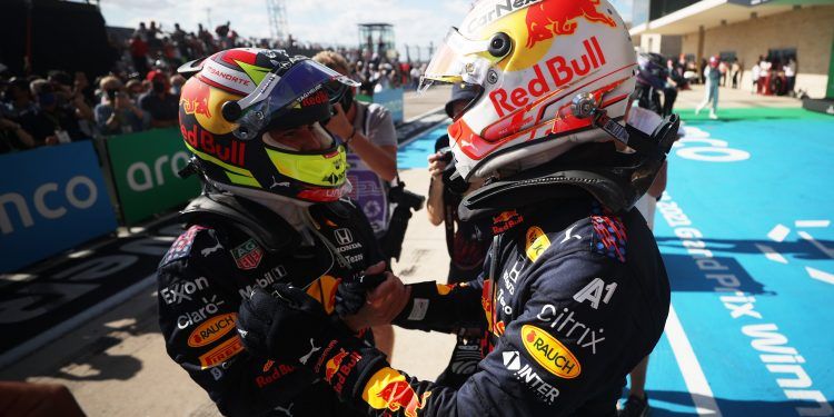 Sergio Pérez es tercero en el GP de Estados Unidos y ya lo espera México