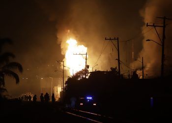 Explosión destructora