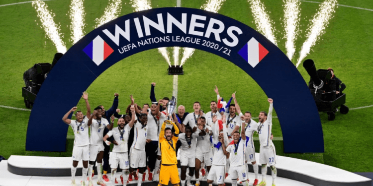 Francia se impone 2-1 a España y es campeona de la Nations League