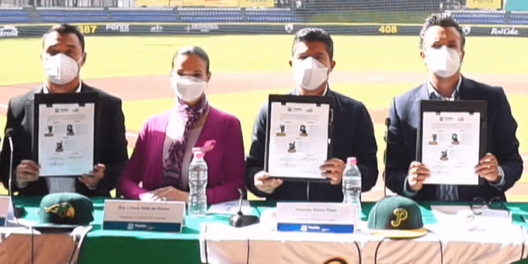 Eduardo Rivera signa convenio de colaboración con Pericos de Puebla