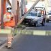 Patrulla de SSP colisiona contra un poste y deja sin luz a vecinos de Analco