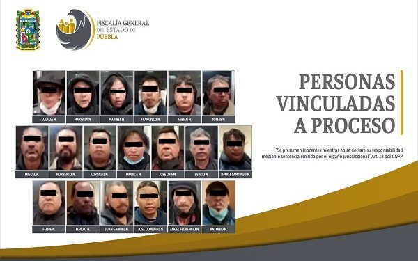 Implicados en robo al sindicato del Ayuntamiento de Puebla son vinculados a proceso