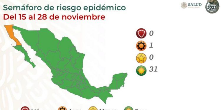 Puebla continuará en color verde del semáforo COVID-19 