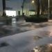 Lluvia y granizo pintan de blanco a la Angelópolis 