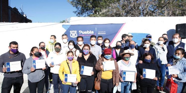Eduardo Rivera encabeza jornada integral en San Jerónimo Caleras