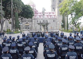 Puebla capital cuenta con 32 nuevos elementos policiales
