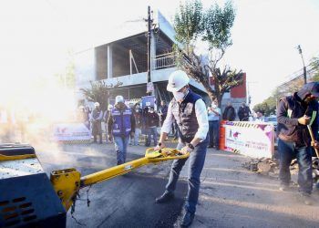 Inicia primera etapa de bacheo en Puebla capital con inversión de 31.7 mdp
