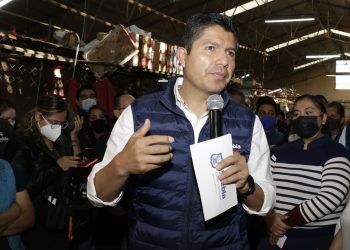 Acude Eduardo Rivera a Cámara de Diputados a gestionar más recursos