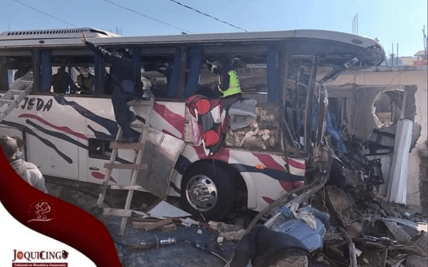 Mueren 19 peregrinos que se dirigían a Chalma tras accidente carretero en EdoMex