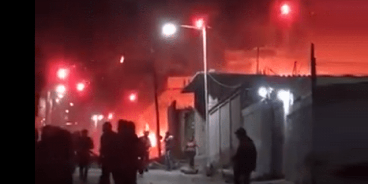 Explota polvorín en Tultepec; hay dos muertos y al menos tres heridos