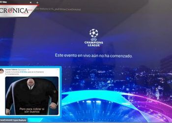 Redes reportan fallas en HBO Max tras intentar ver la Champions League