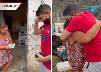 TikToker regala primer sueldo a madre para agradecerle todo su apoyo (VIDEO)