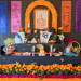Ofrenda en honor del gran promotor