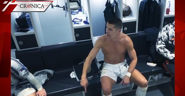 Difunden video de Cristiano Ronaldo regañando a su equipo en los vestidores