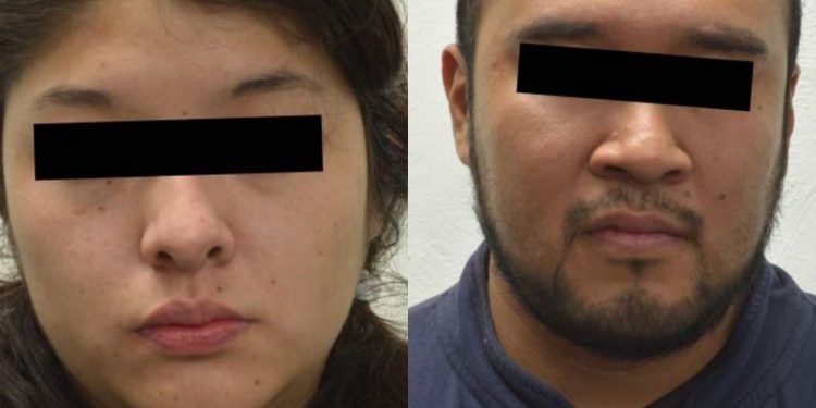 Capturan pareja por robo a tienda OXXO en colonia Ex-Rancho Vaquerías 