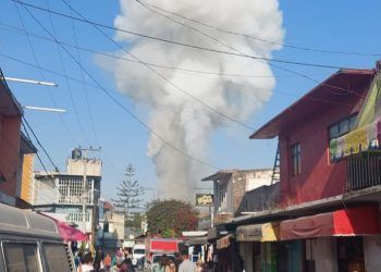 Reportan 2 muertos y cinco heridos en explosión de pirotecnia en Tultepec