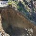 Se forma socavón en carretera Guadalupe Victoria – Chilchotla