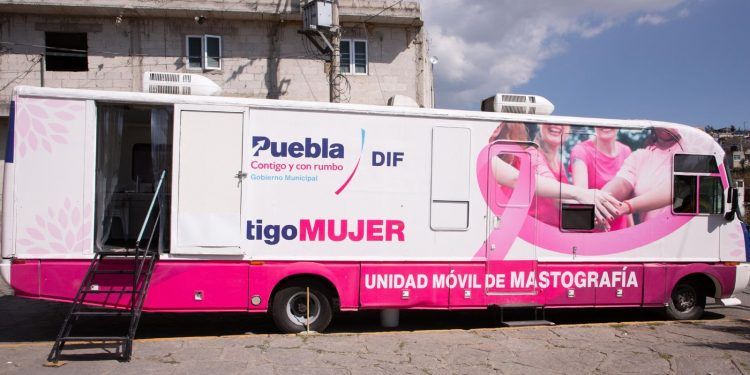 DIF Puebla mantiene jornadas gratuitas de mastografías en la capital