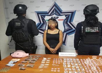 Veinteañera es detenida en Balcones del Sur con más de 120 dosis de droga