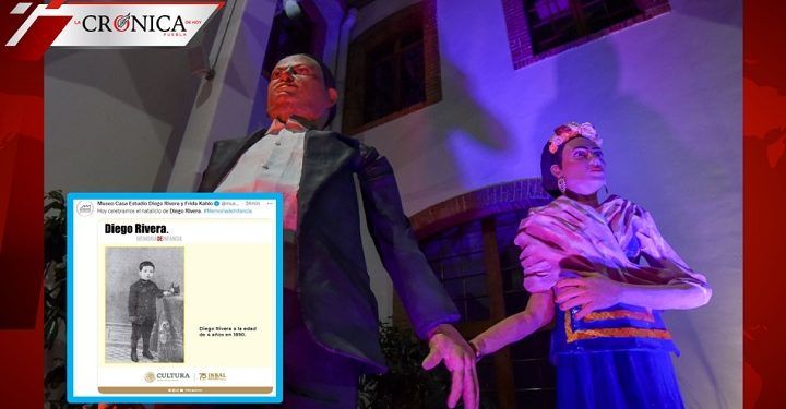 Usuarios de Twitter celebran el natalicio del muralista Diego Rivera (FOTOS)