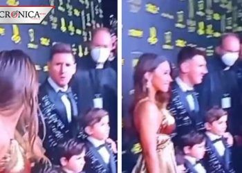 La familia es primero: Messi defiende lugar de su esposa en gala del Balón de Oro