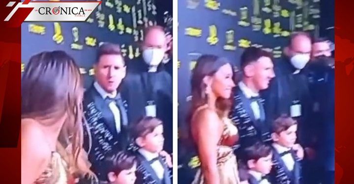 La familia es primero: Messi defiende lugar de su esposa en gala del Balón de Oro
