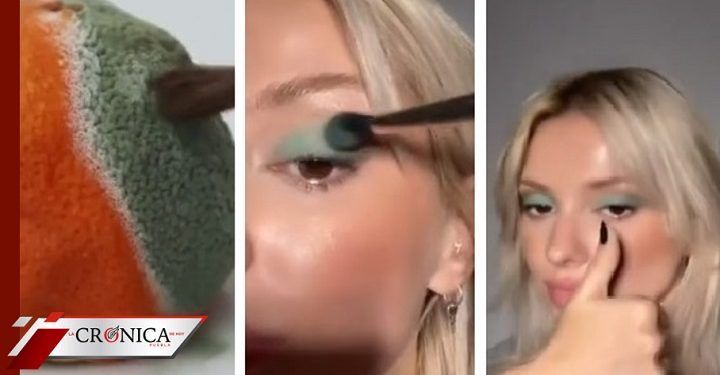 Joven genera repudio después de usar moho como maquillaje (VIDEO)