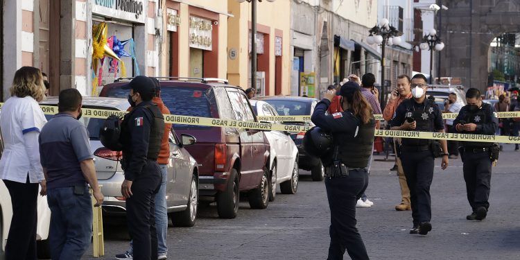 Muere un hombre por infarto en el centro de Puebla