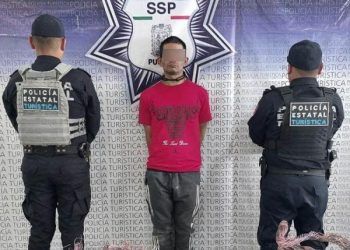 En flagrancia, detiene a presunto ladrón de casa-habitación en el Centro Histórico   