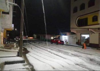 Granizada en Acatzingo causa daños en viviendas y cultivos