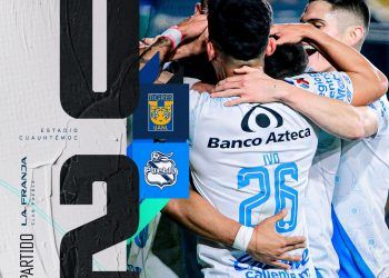 Club Puebla saca los 3 puntos en el Volcán ante Tigres