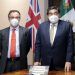 Miguel Barbosa fortalece vínculo de colaboración con Reino Unido 