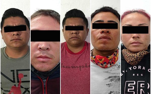 Desarticulan grupo delictivo que robó más de 10 vehículos en Puebla y Amozoc