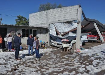 Sepulta granizo cosecha de nopal