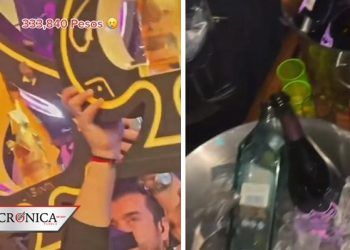 Redes critican a jóvenes por gastar 333 mil pesos en centro nocturno (VIDEO)